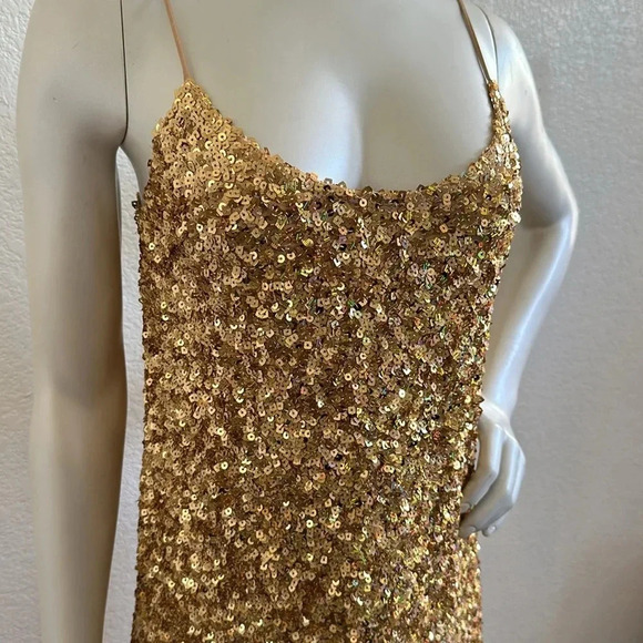 NWT Zara Sequin Slip Dress Limited Edition - Picture 11 of 14